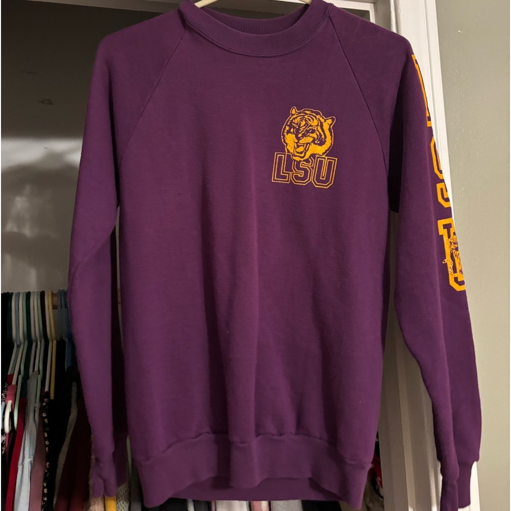 Purple LSU Sweatshirt